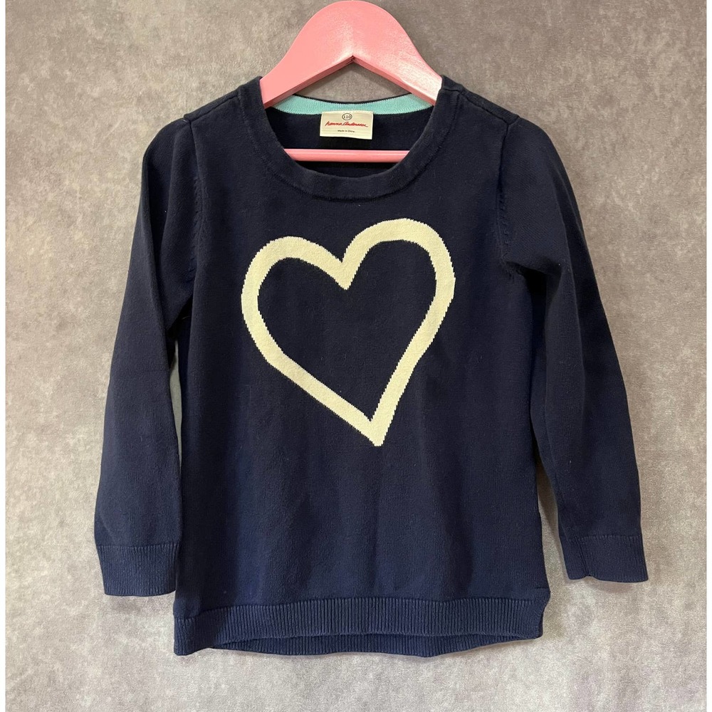 Hanna Andersson Heart Crewneck Sweater